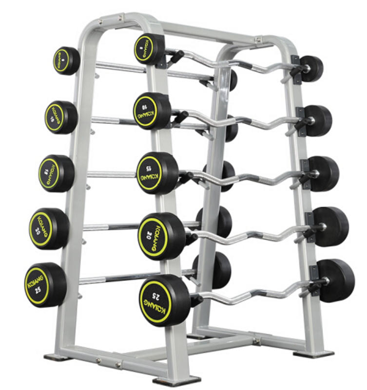 小杠鈴架子 含 5-10-15-20-25KG 直杆+曲杆